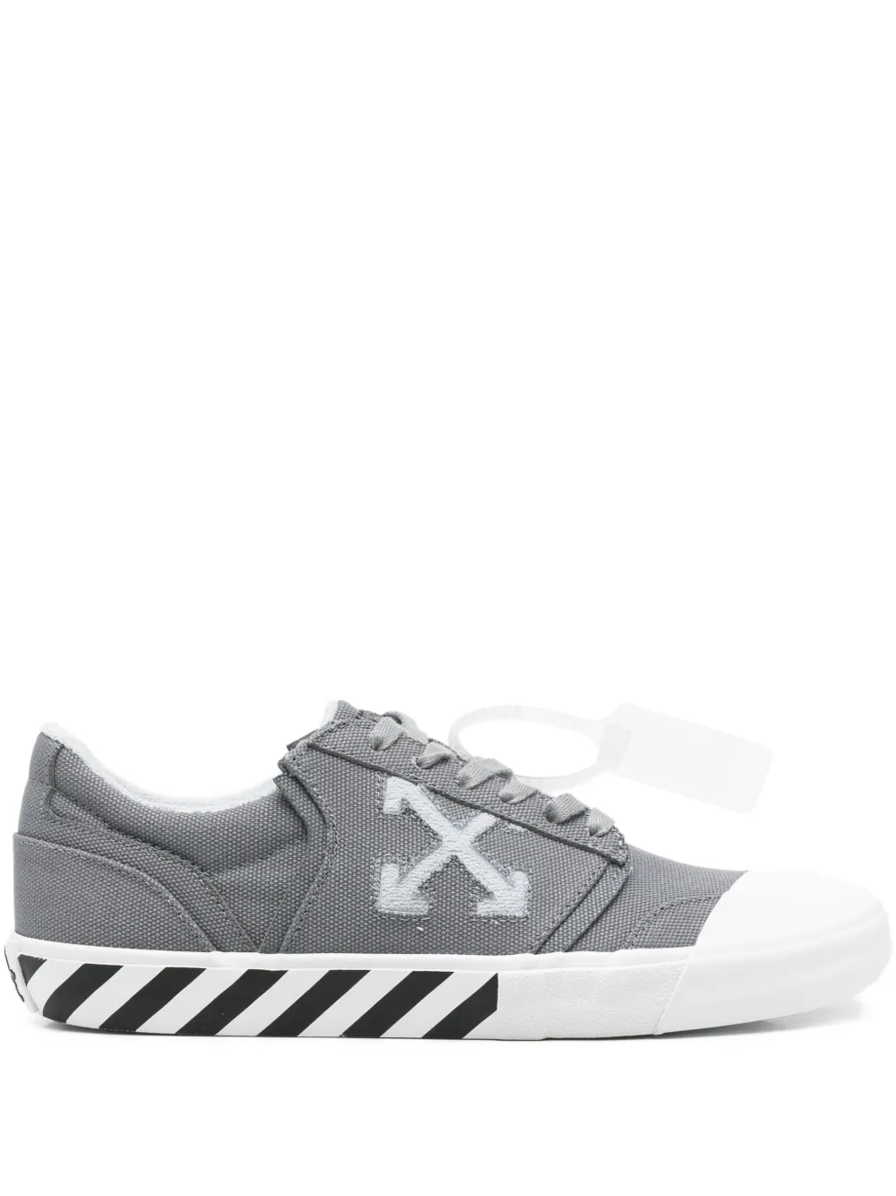 Off-White stripe-print sneakers | gris | Image 1