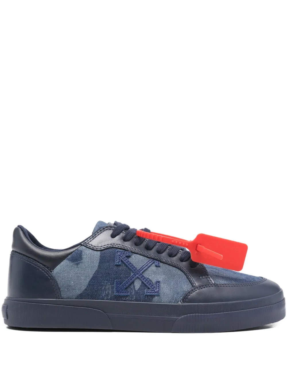 Off-White baskets à patch logo | bleu | Image 1