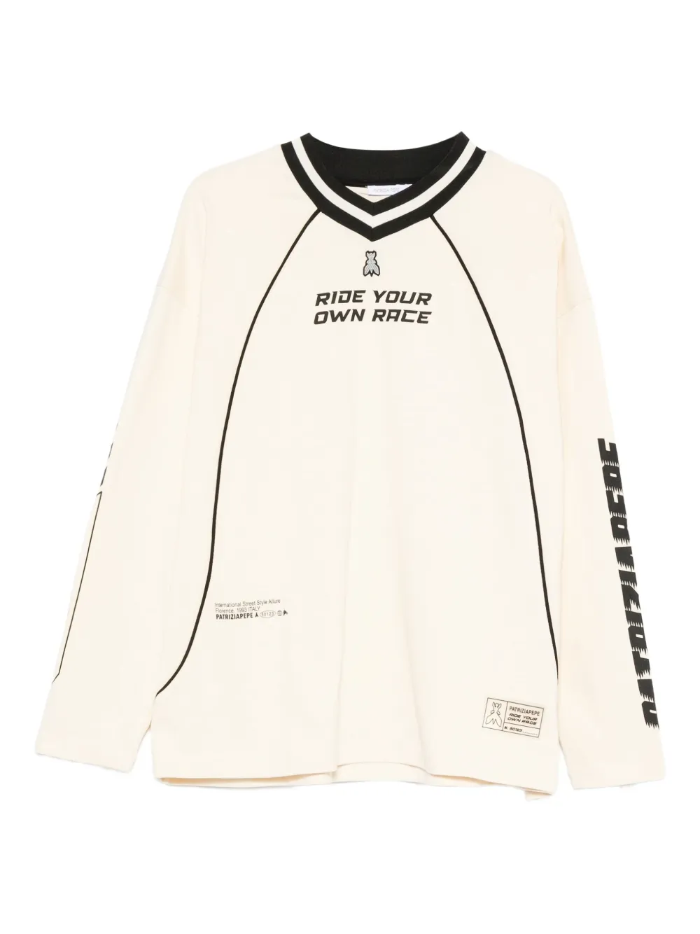 Patrizia Pepe long-sleeve T-shirt | Neutrals | Image 1