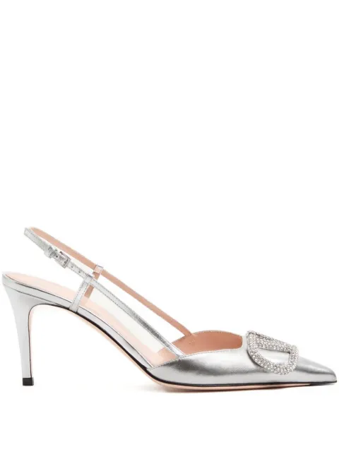 Valentino Garavani Scarpin slingback VLogo Signature