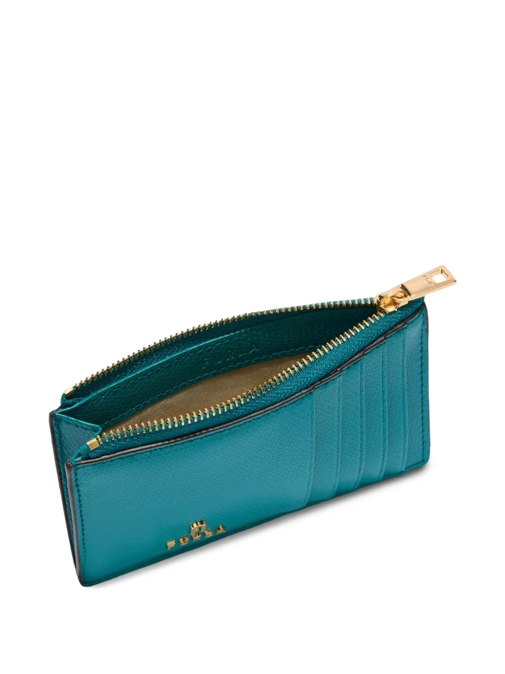Furla M Camelia pasjeshouder met rits Blauw
