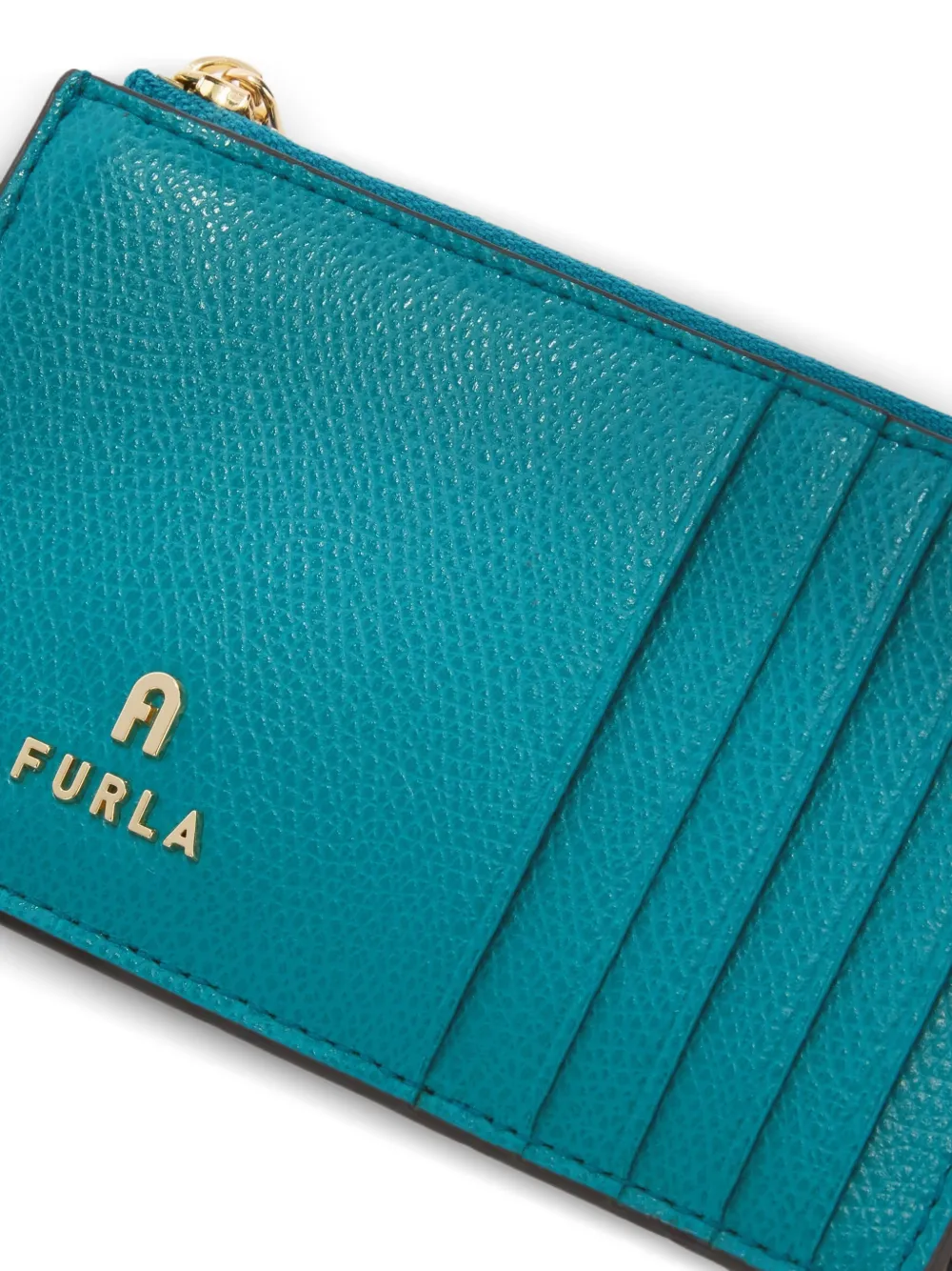 Furla M Camelia pasjeshouder met rits Blauw