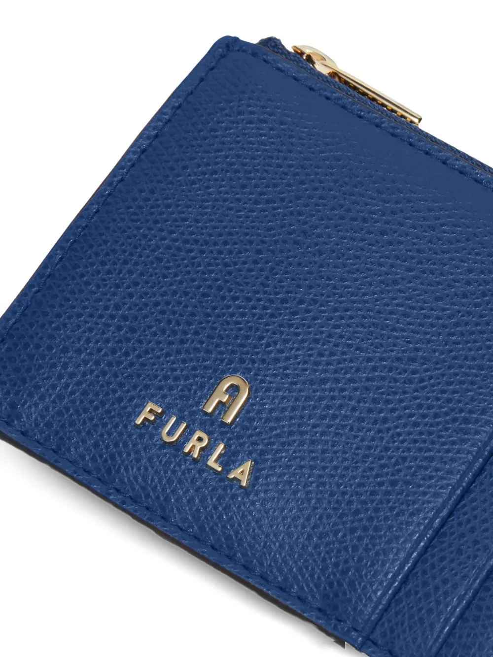 Furla Camelia medium pasjeshouder met ritssluiting Blauw