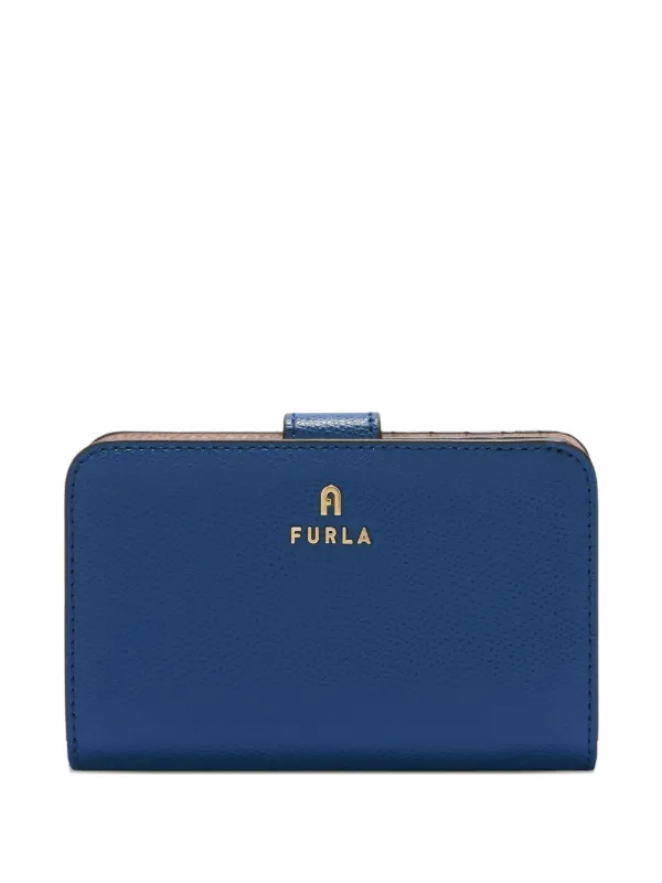Furla カメリア コンパクト財布 | ブルー | FARFETCH JP