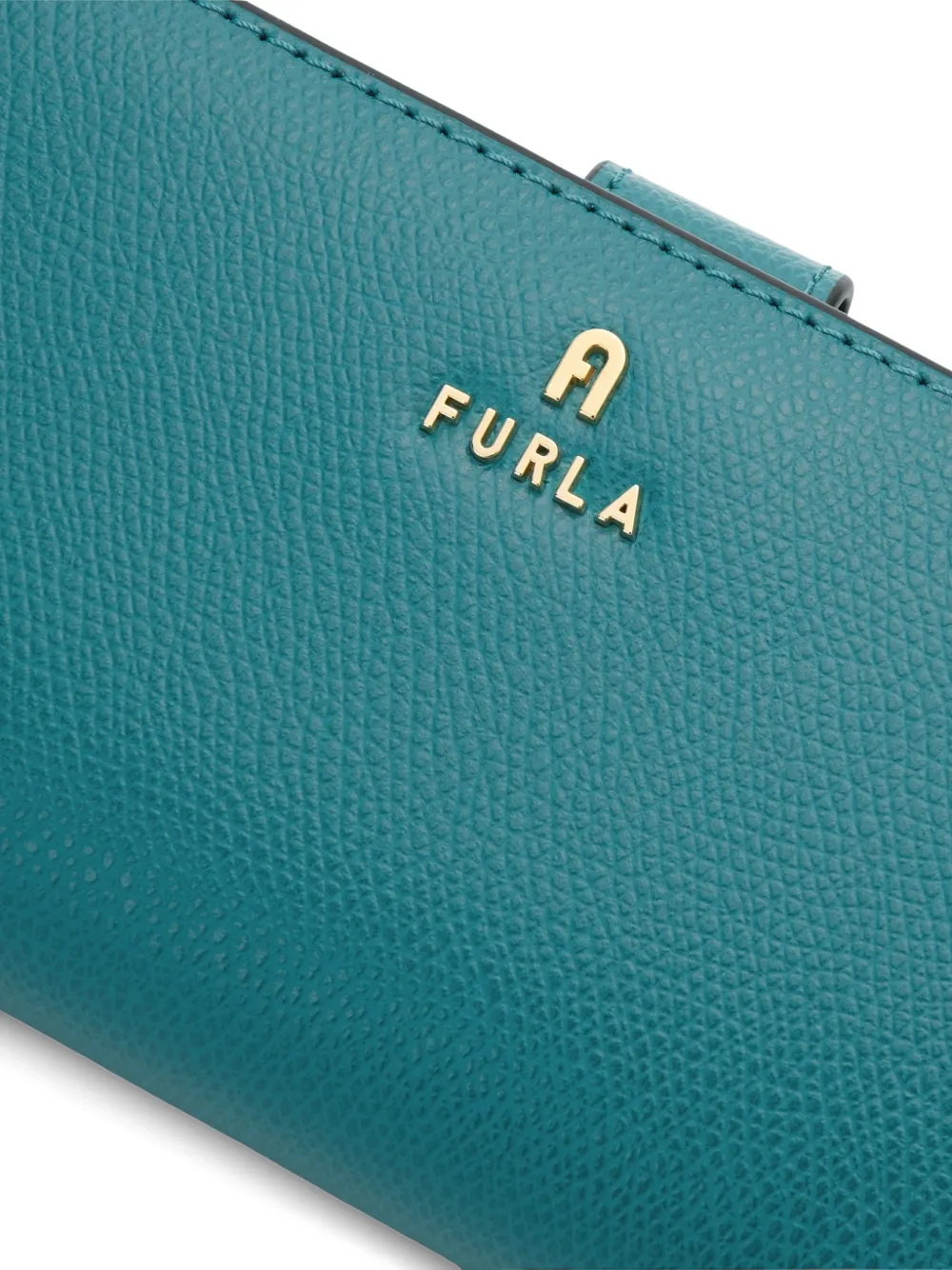 Furla Camelia compacte portemonnee met logodetail Blauw