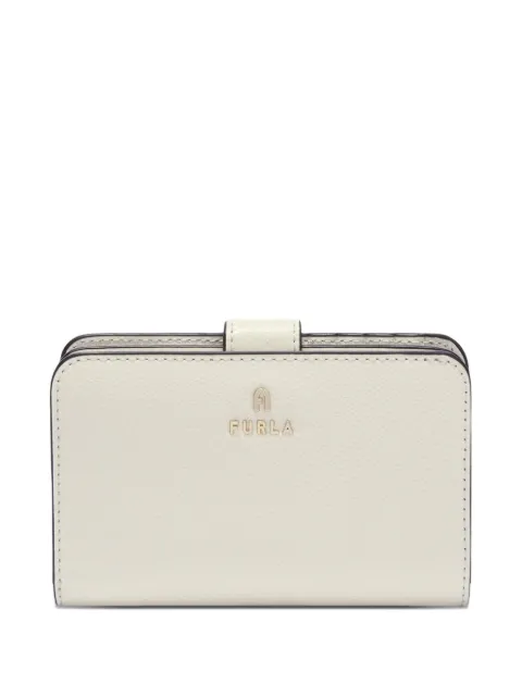 Furla punched logo compact wallet