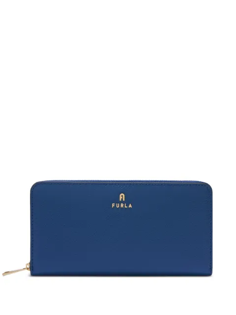 Furla XL Camelia zip-around logo wallet