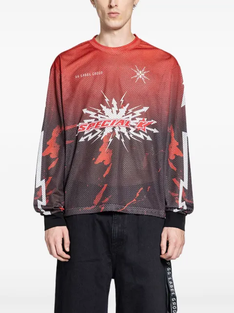 44 LABEL GROUP Voltage long-sleeve T-shirt