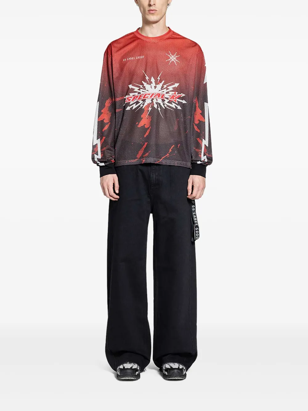 44 LABEL GROUP Voltage long-sleeve T-shirt | T-Shirts & Jersey Shirts | Image 2