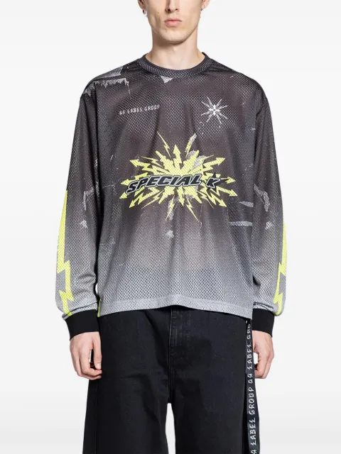 44 LABEL GROUP Voltage long-sleeve T-shirt