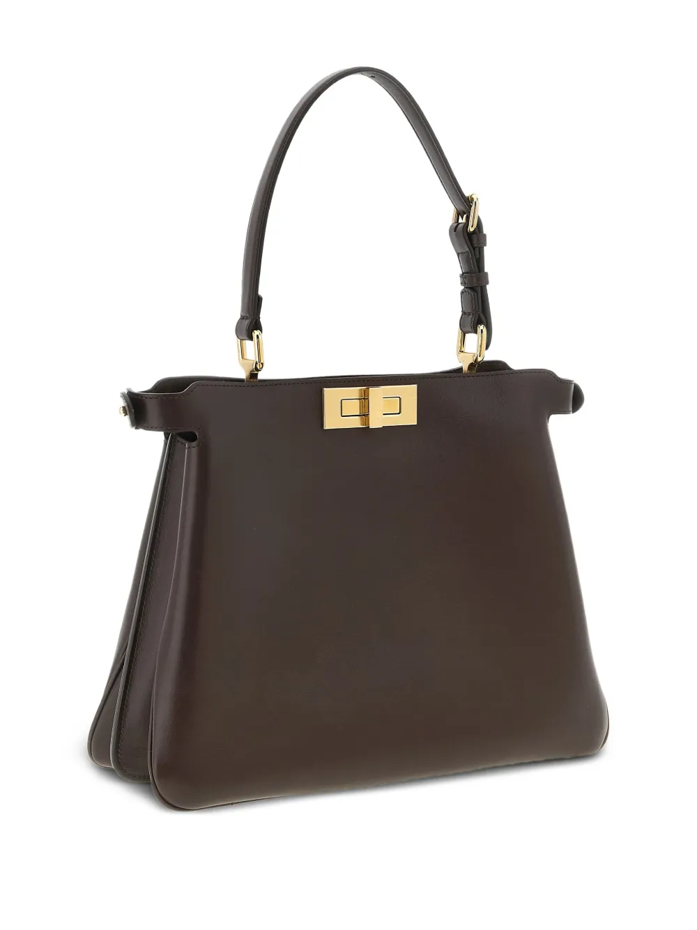 FENDI Peekaboo medium schoudertas Bruin