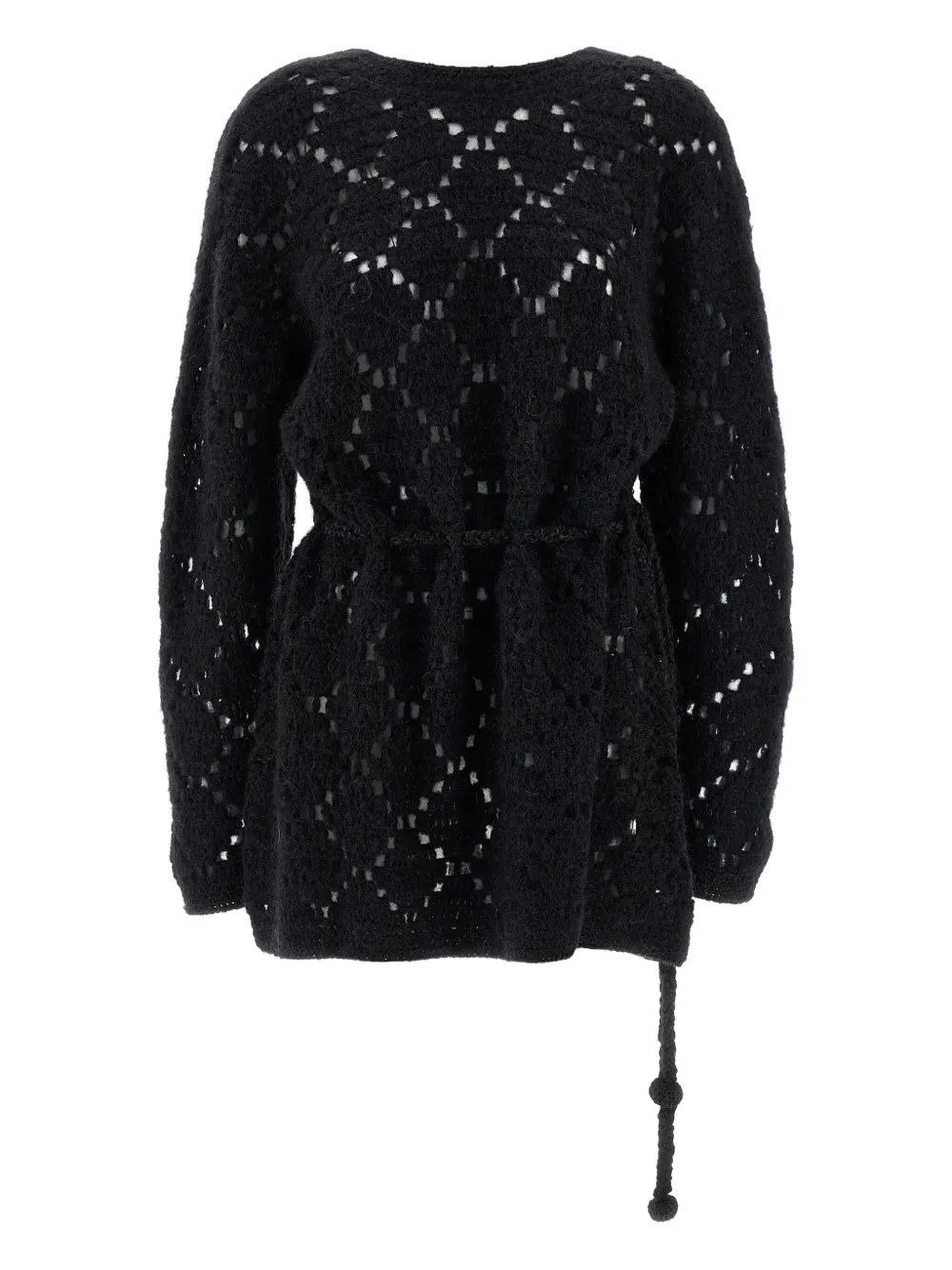 Isabel Marant Merida Boat-neck Mini Dress In Black