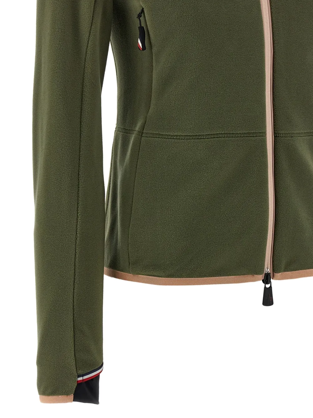 Moncler Grenoble Vest met logopatch Groen