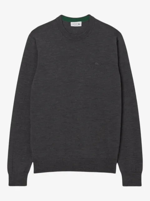 Lacoste crew-neck merino-wool sweater