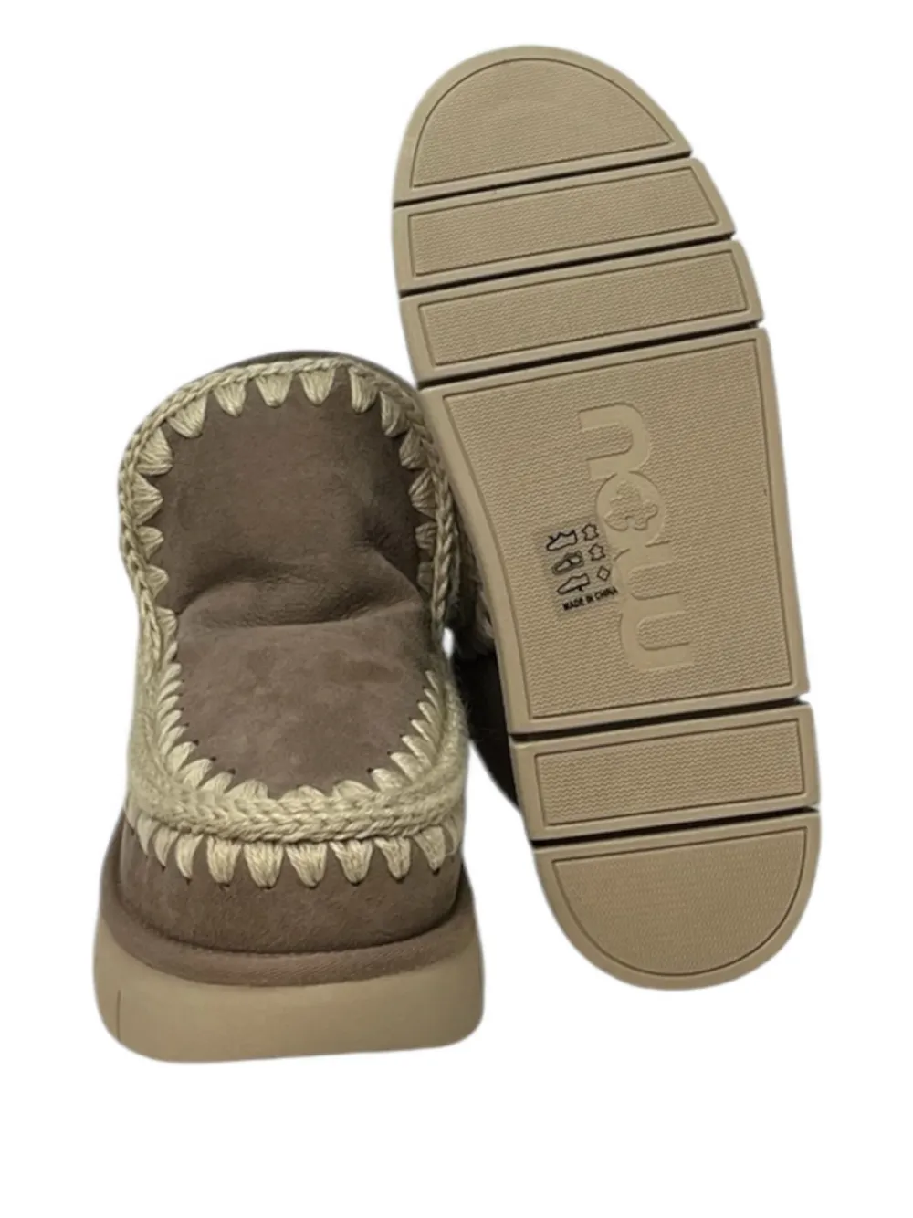 Mou Eskimo Bounce Platform Ankle Boot In Brown