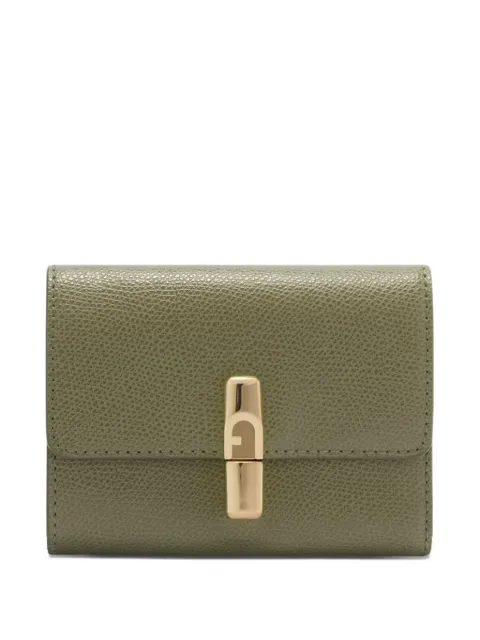 Furla small Iride grained logo wallet