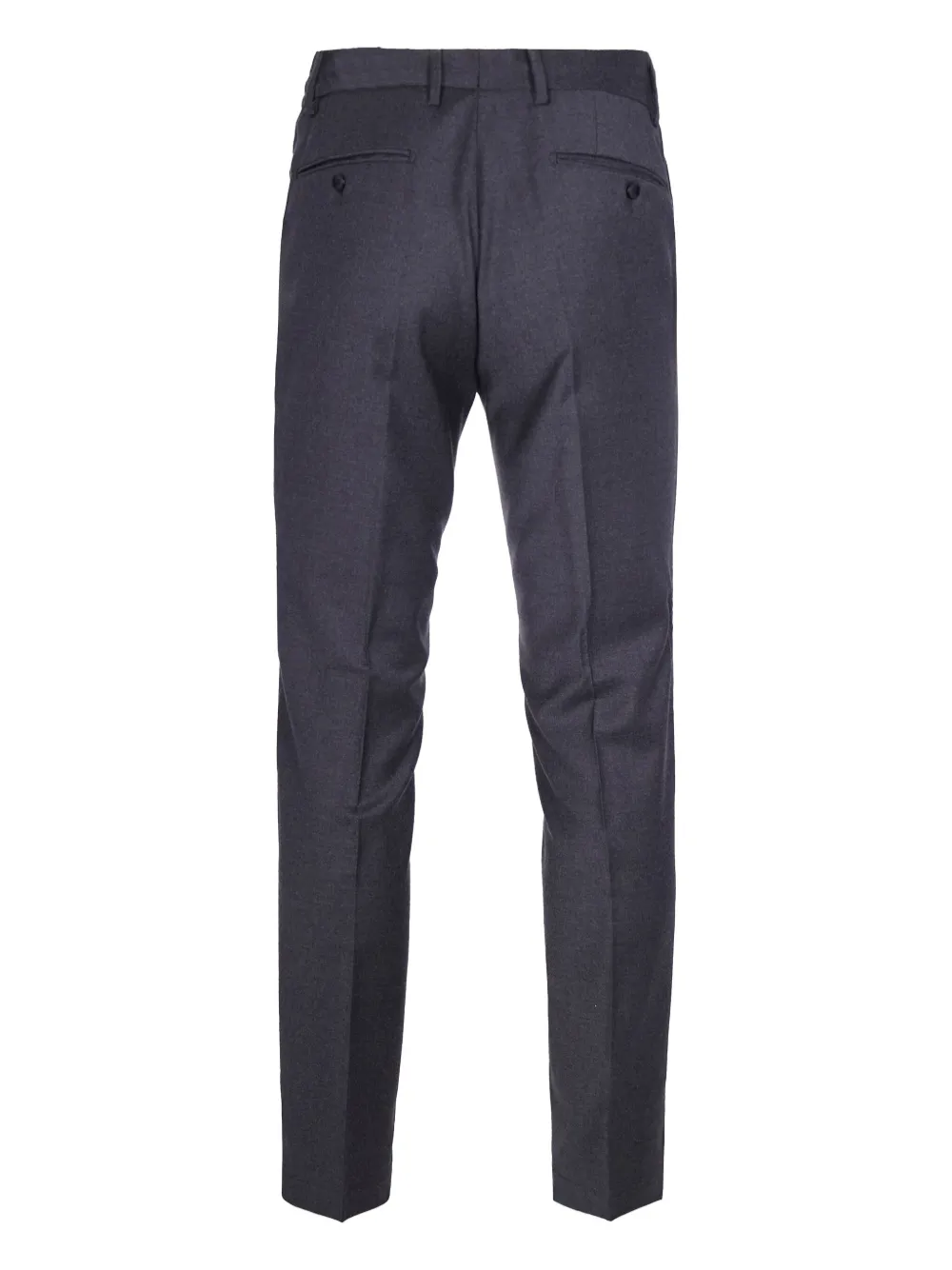 L.B.M. 1911 Broek van wolblend met knopen - Grijs