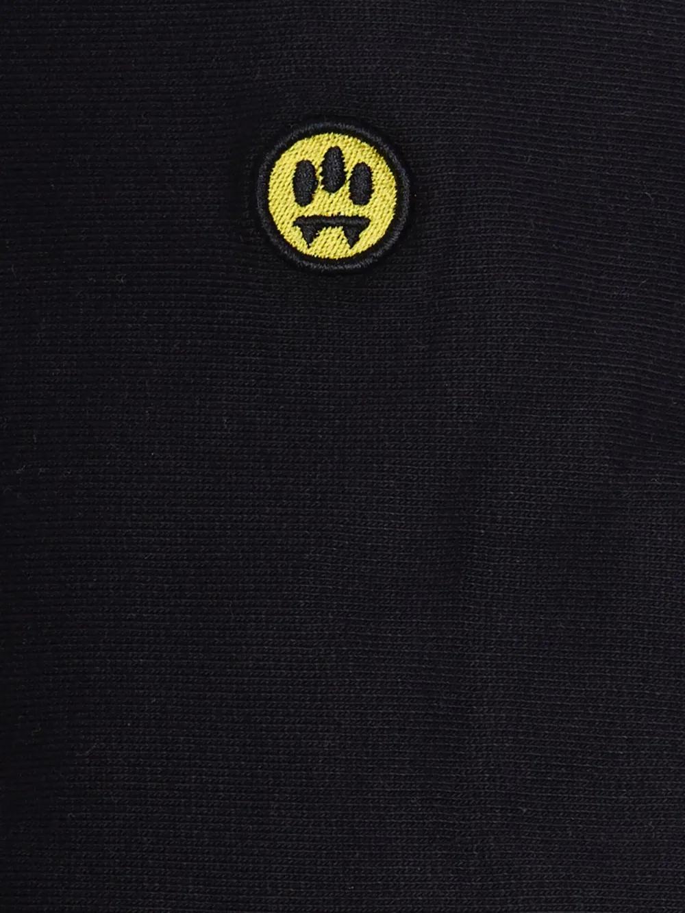 BARROW Hoodie met print Zwart