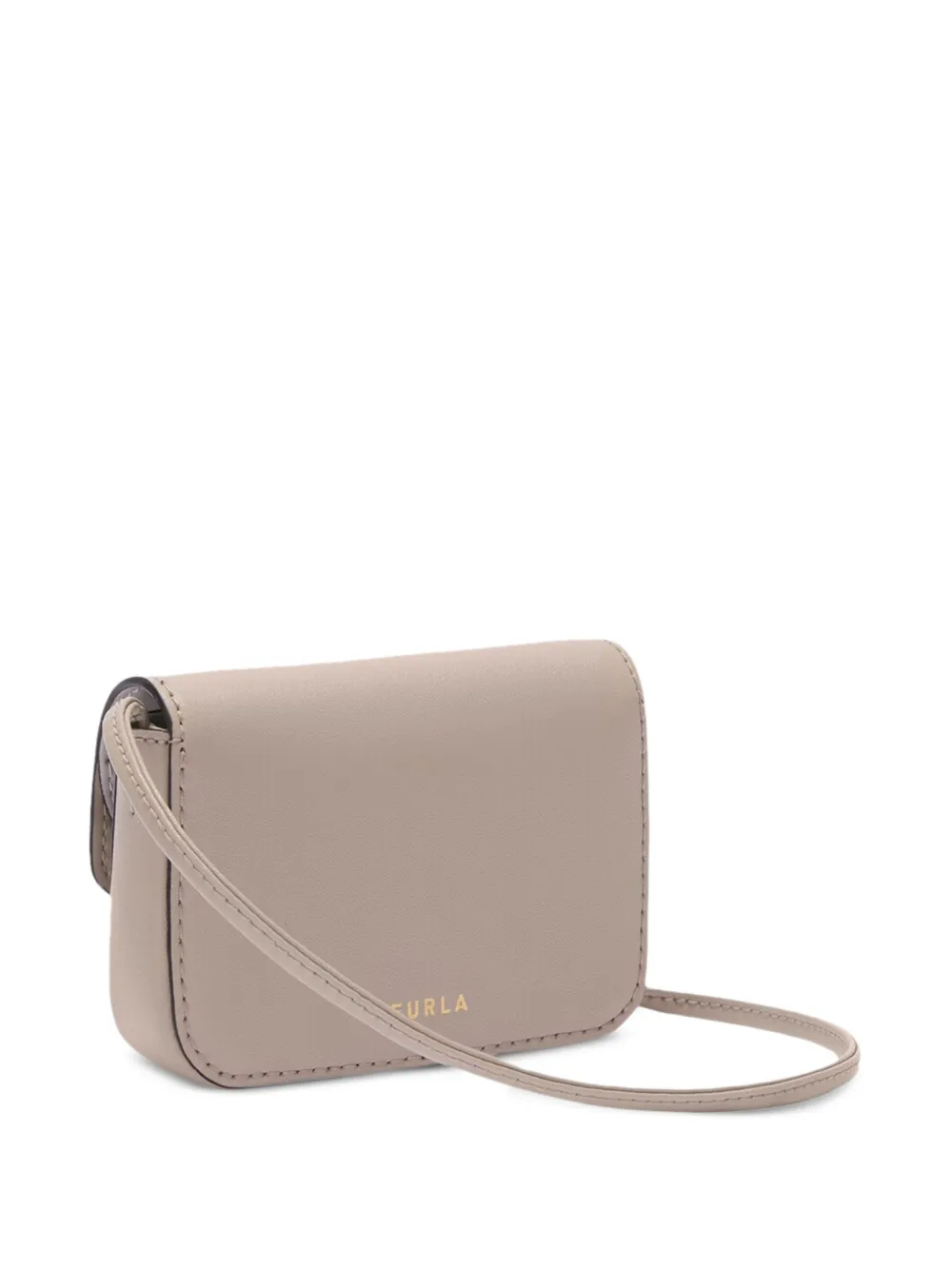  Furla Round Hardware Coin Wallet - Neutrals 