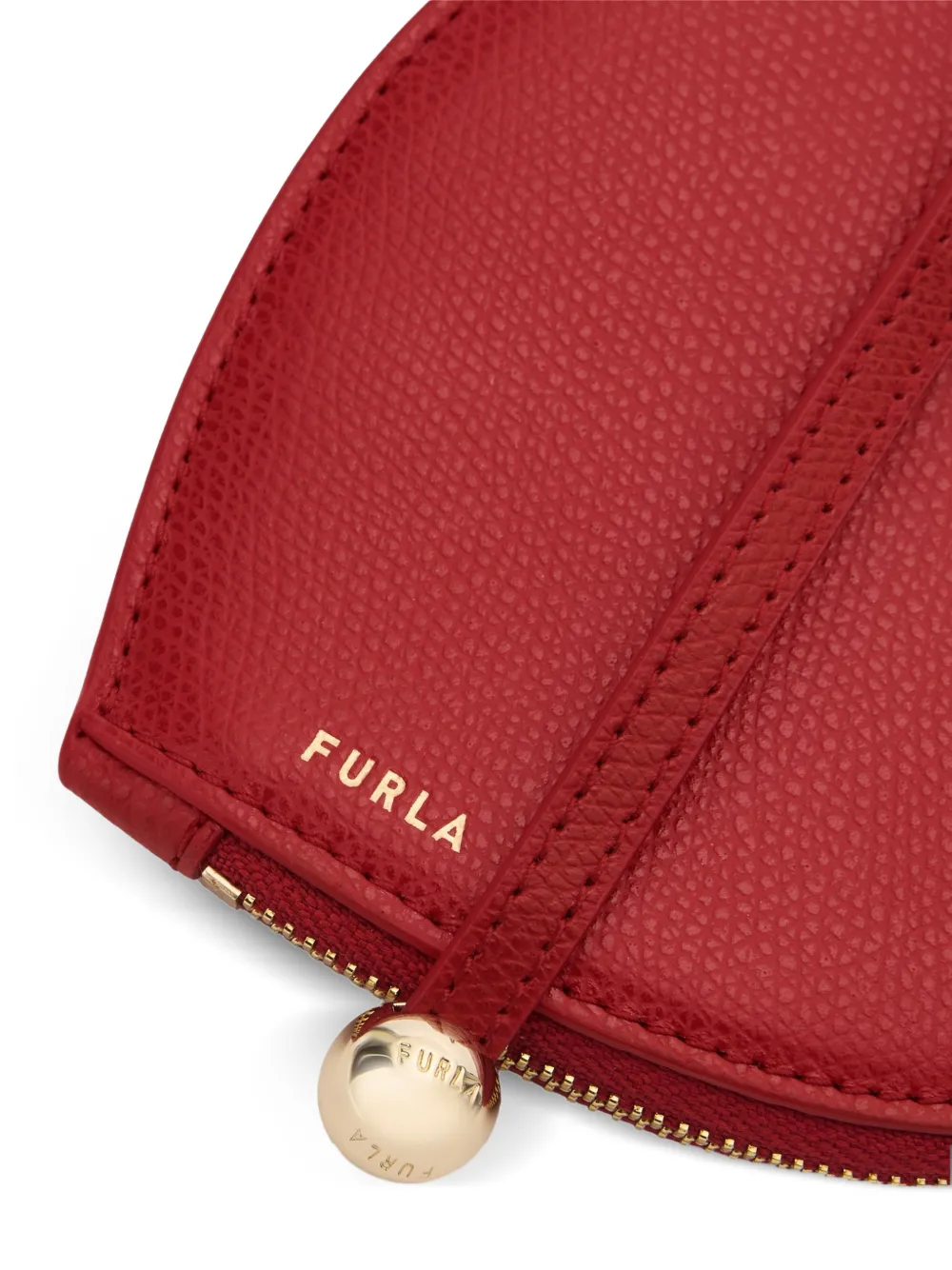 Furla Laura portemonnee met hart Rood