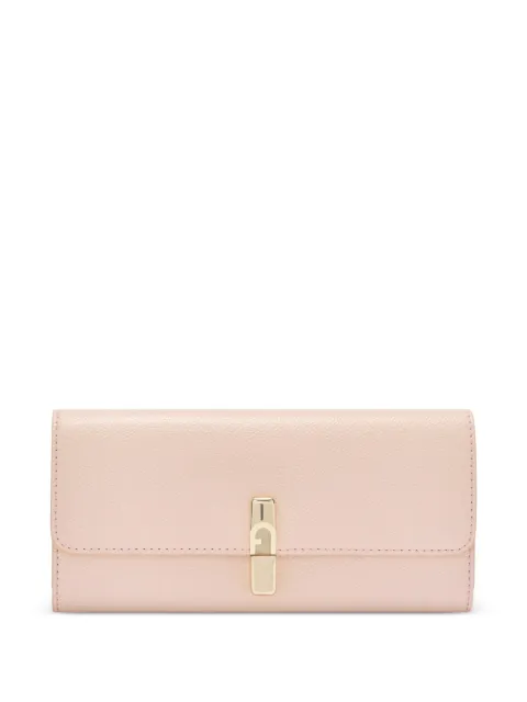 Furla XL Iride 纹理翻盖长款钱包