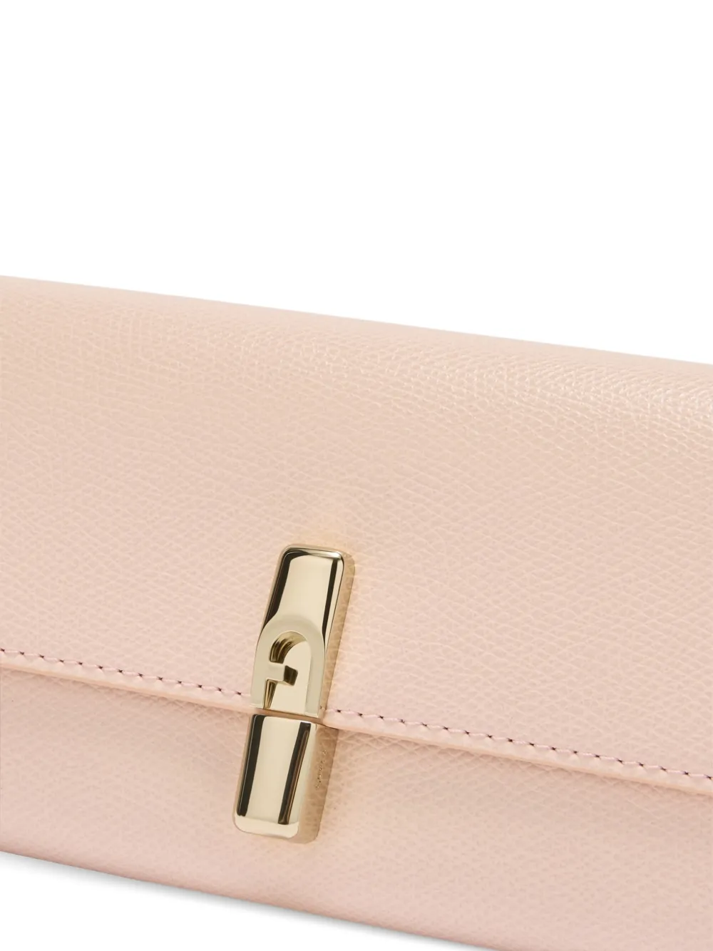 Furla XL Iride portemonnee met textuur Roze