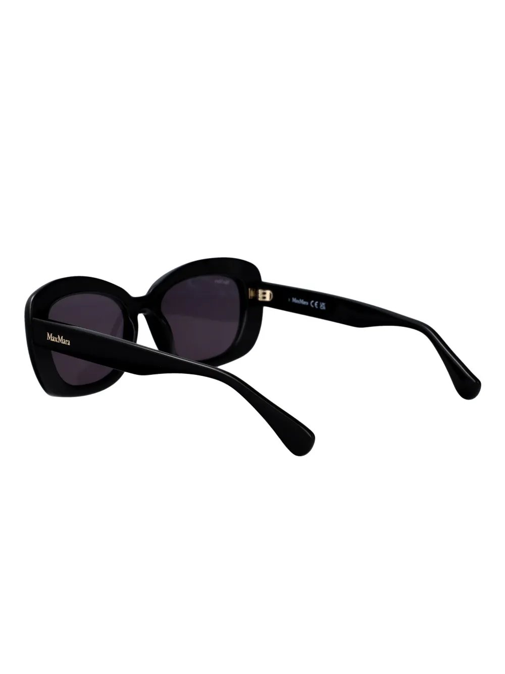Max Mara Eyewear Elizabeth 1 zonnebril met vierkant montuur Zwart