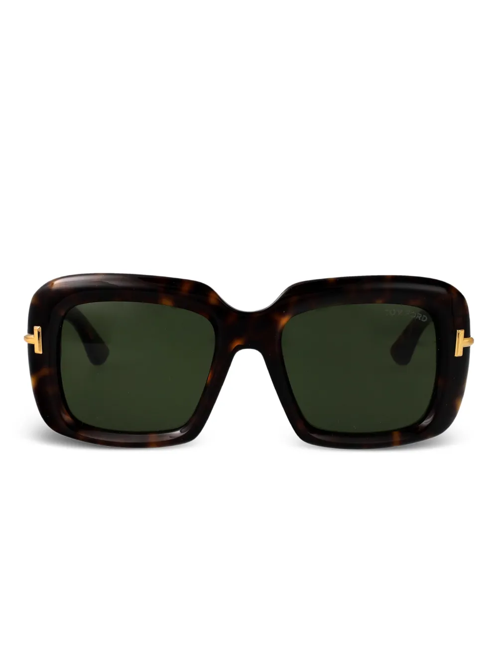TOM FORD Eyewear square-frame sunglasses - Marrone