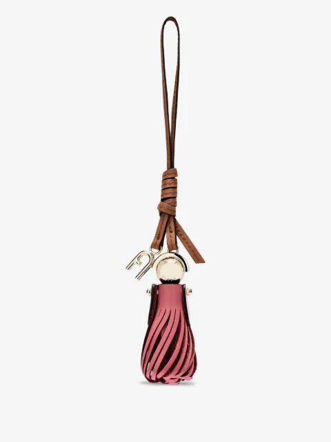 Furla girl-shaped logo-detail bag charm