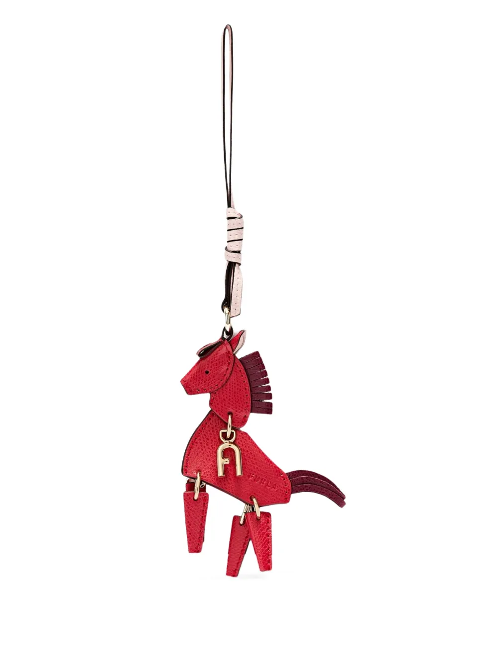Furla Allegra bag charm - Red