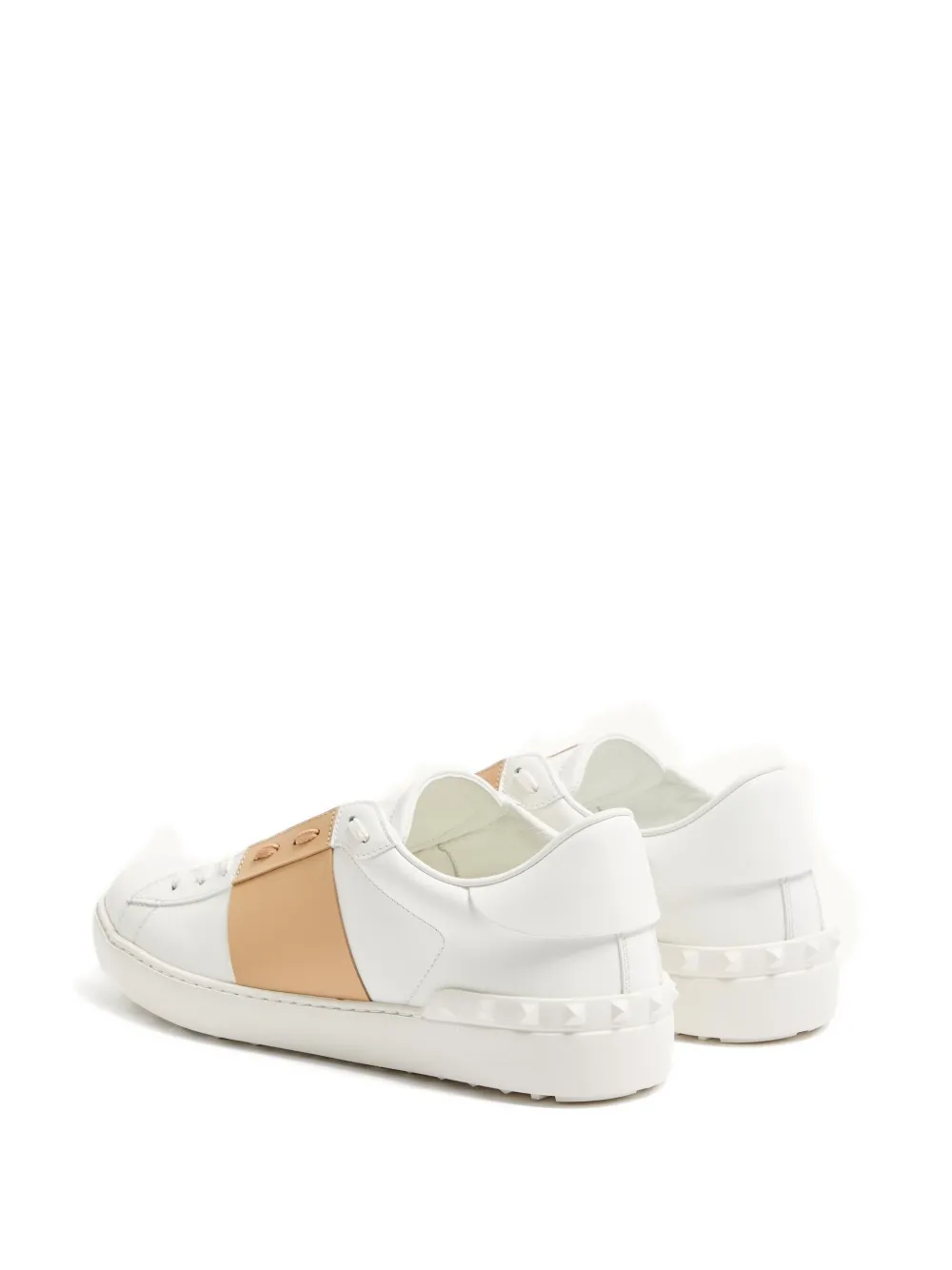 Valentino Garavani Open sneakers met studs Wit