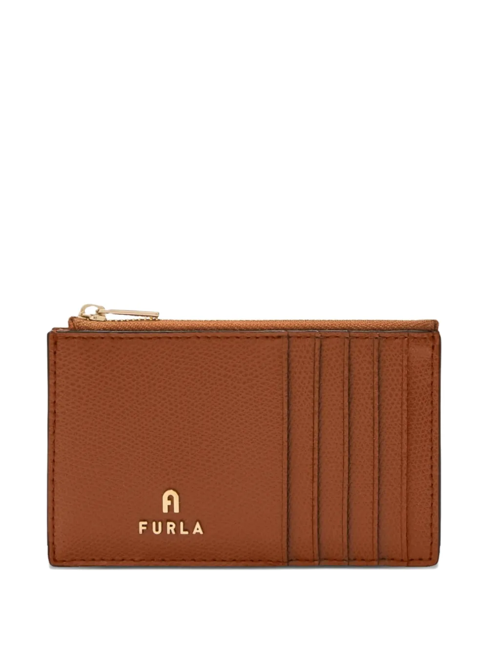Furla Portafoglio Camelia con zip - Marrone