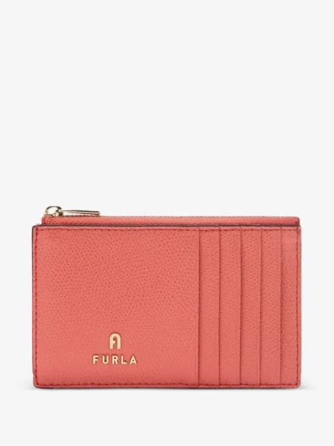 Furla medium Camelia leather card holder