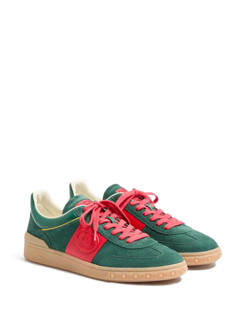 Valentino Garavani UpVillage suède sneakers Groen