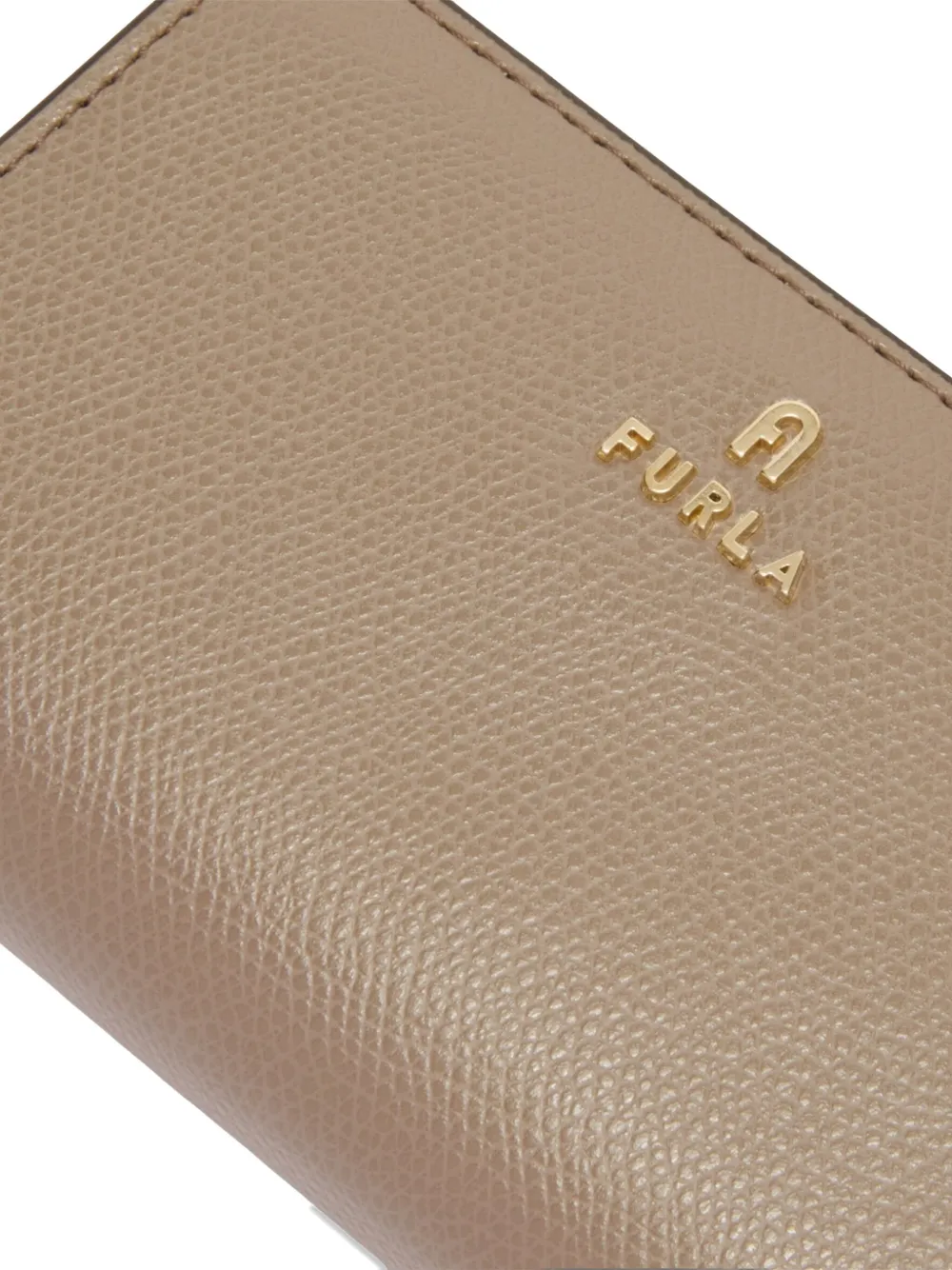 Furla Camelia portemonnee met gegraveerd logo Bruin