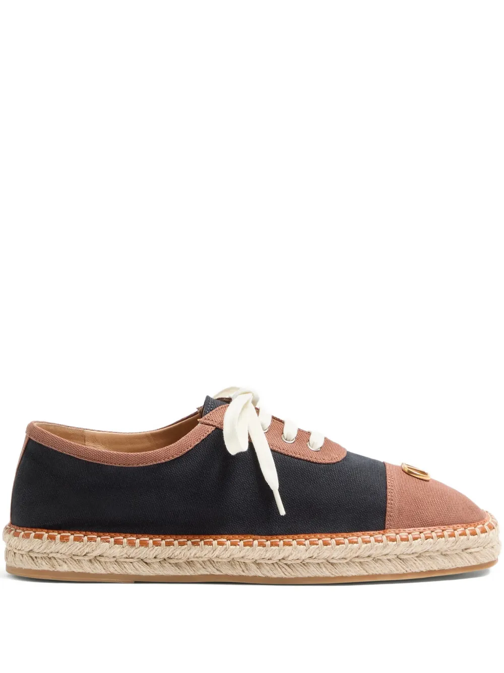 Valentino Garavani Espadrilles Palm Avenue VLogo - Nero