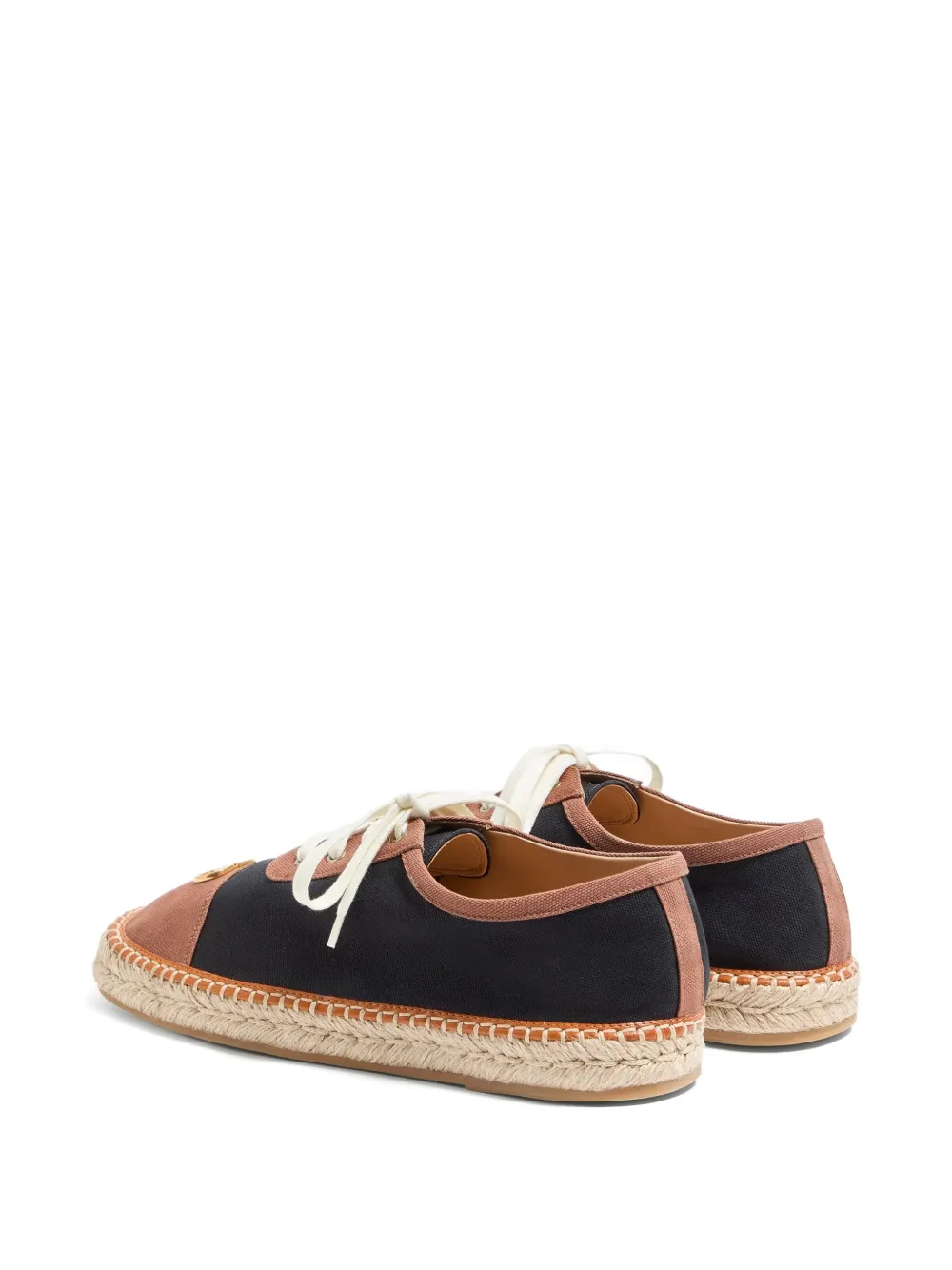 Valentino Garavani VLogo Palm Avenue espadrilles Zwart
