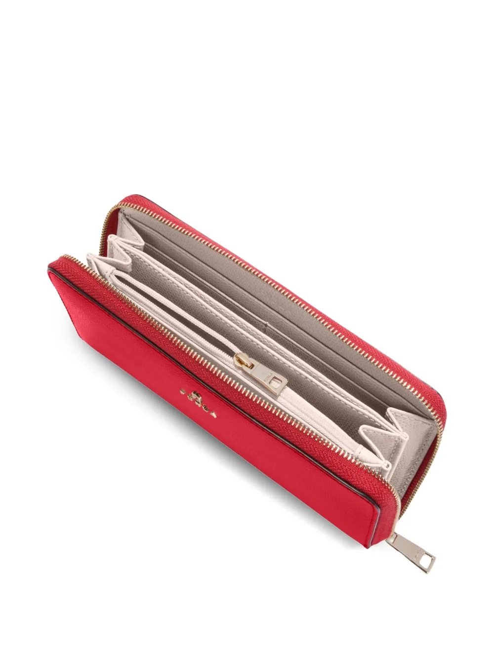 Furla XL Camelia portemonnee met rits Rood