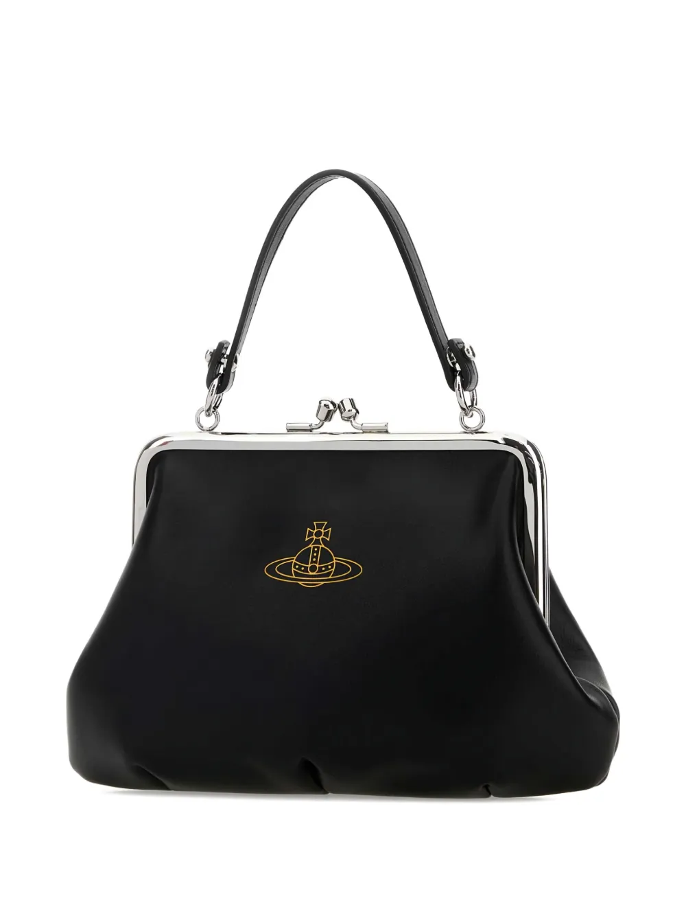 Vivienne Westwood Orb Granny handtas van synthetisch leer Zwart