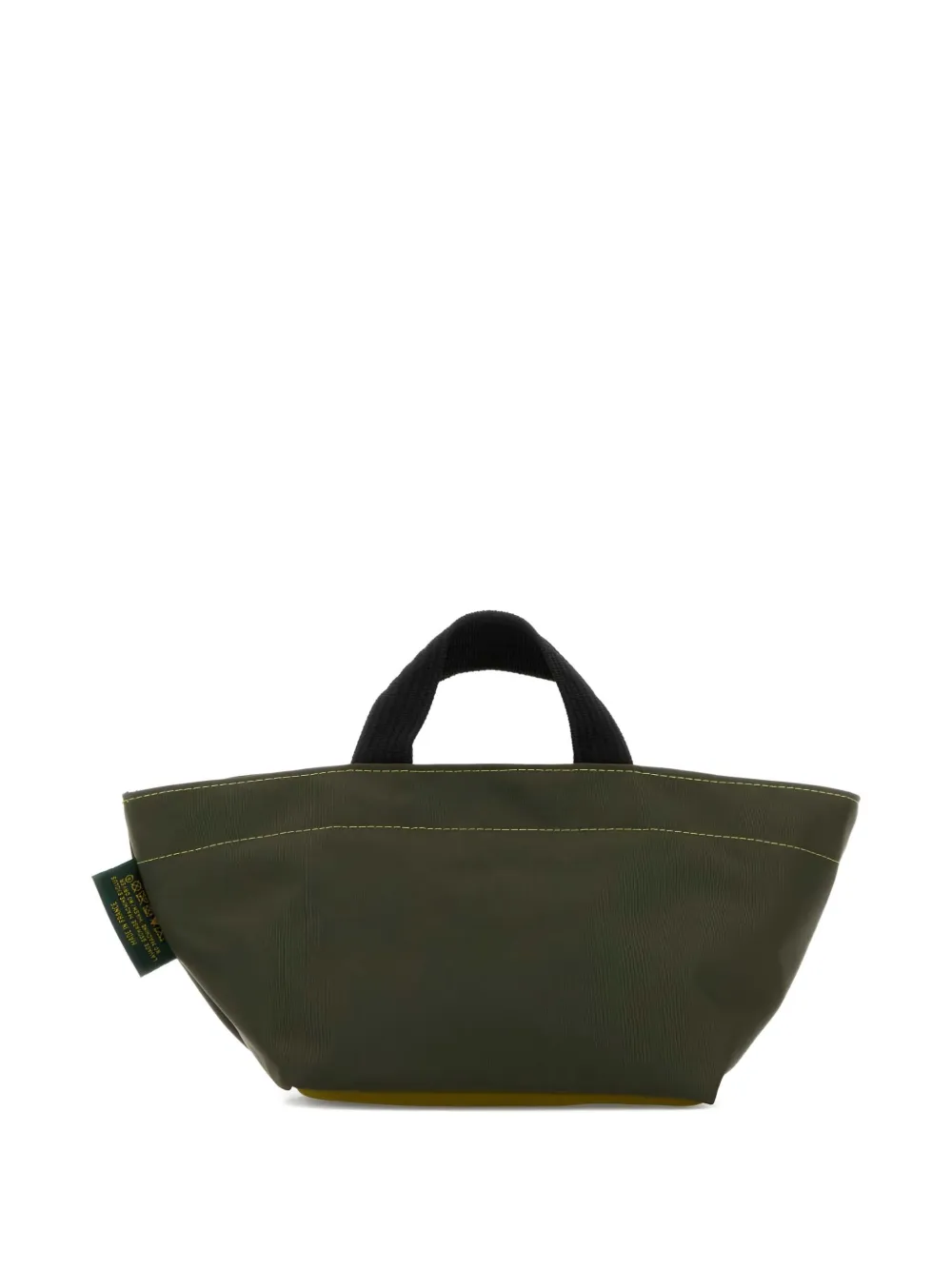 Herve Chapelier Army Green Nylon 901n Handbag In Green