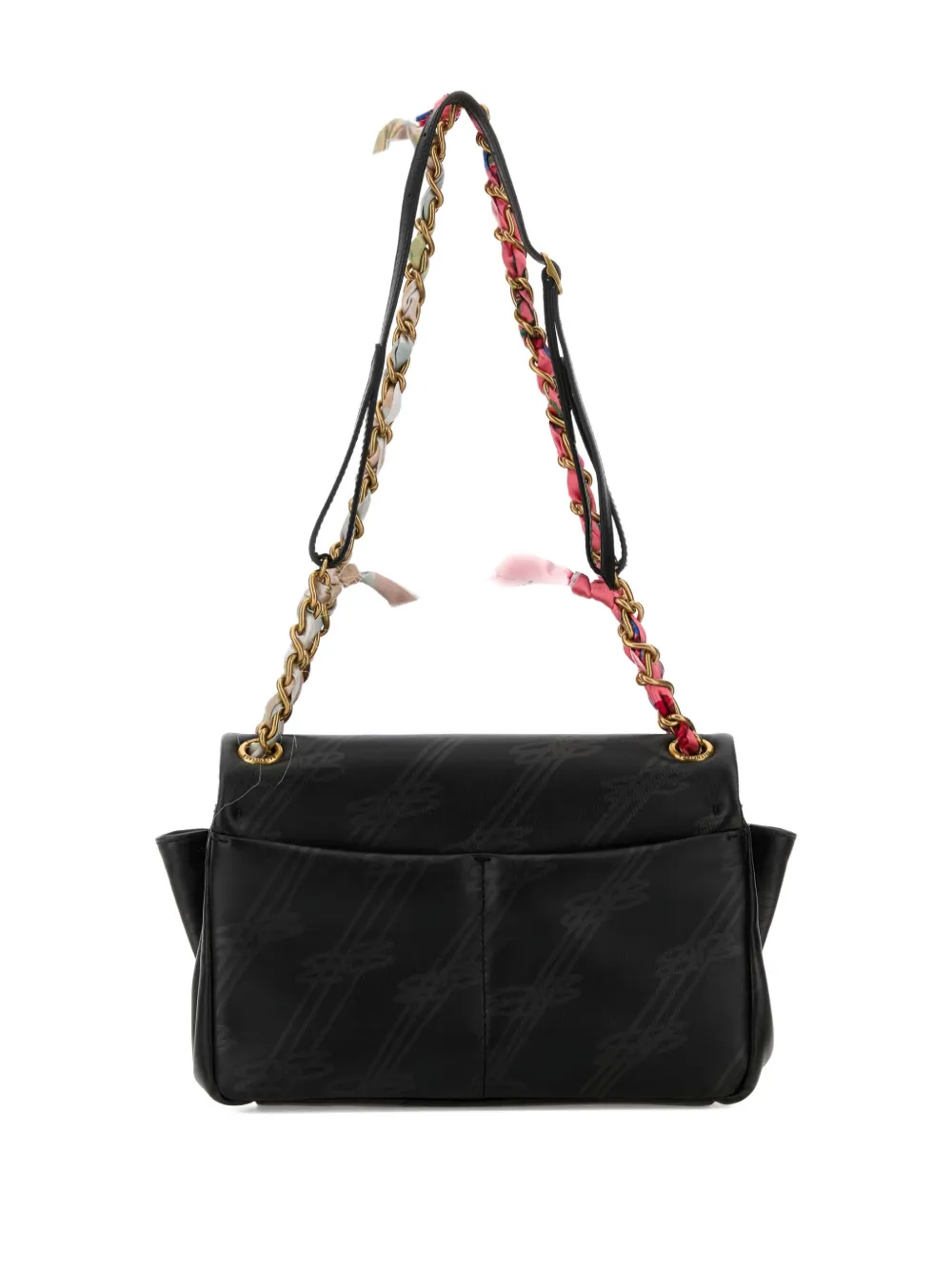 Balenciaga printed leather darling shoulder bag - Zwart