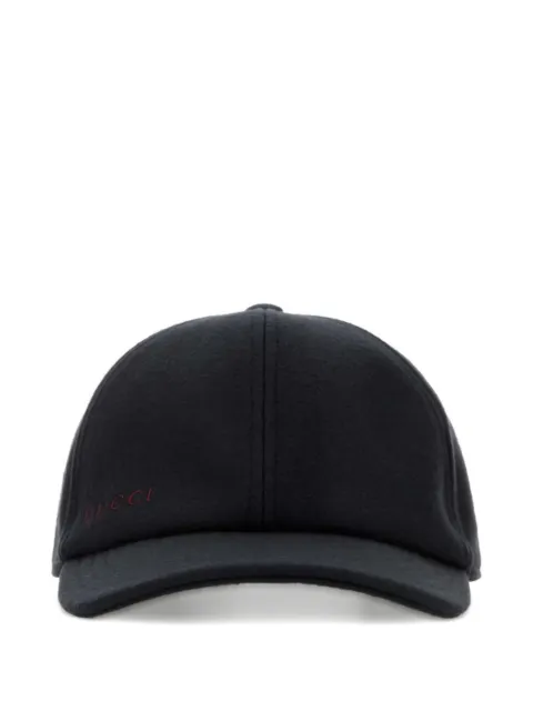 Gucci logo baseball cap