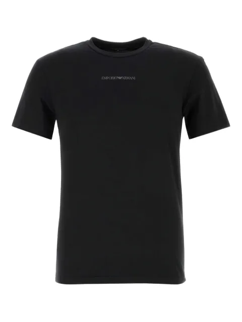 Emporio Armani pack de dos playeras con logo estampado