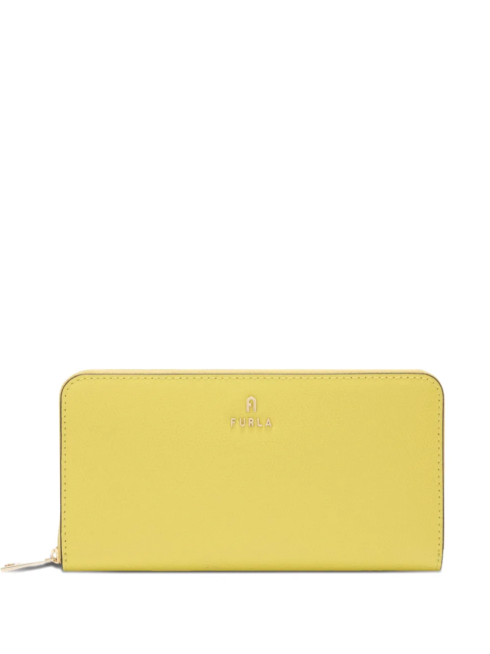Furla Portafoglio XL Camelia con zip - Giallo