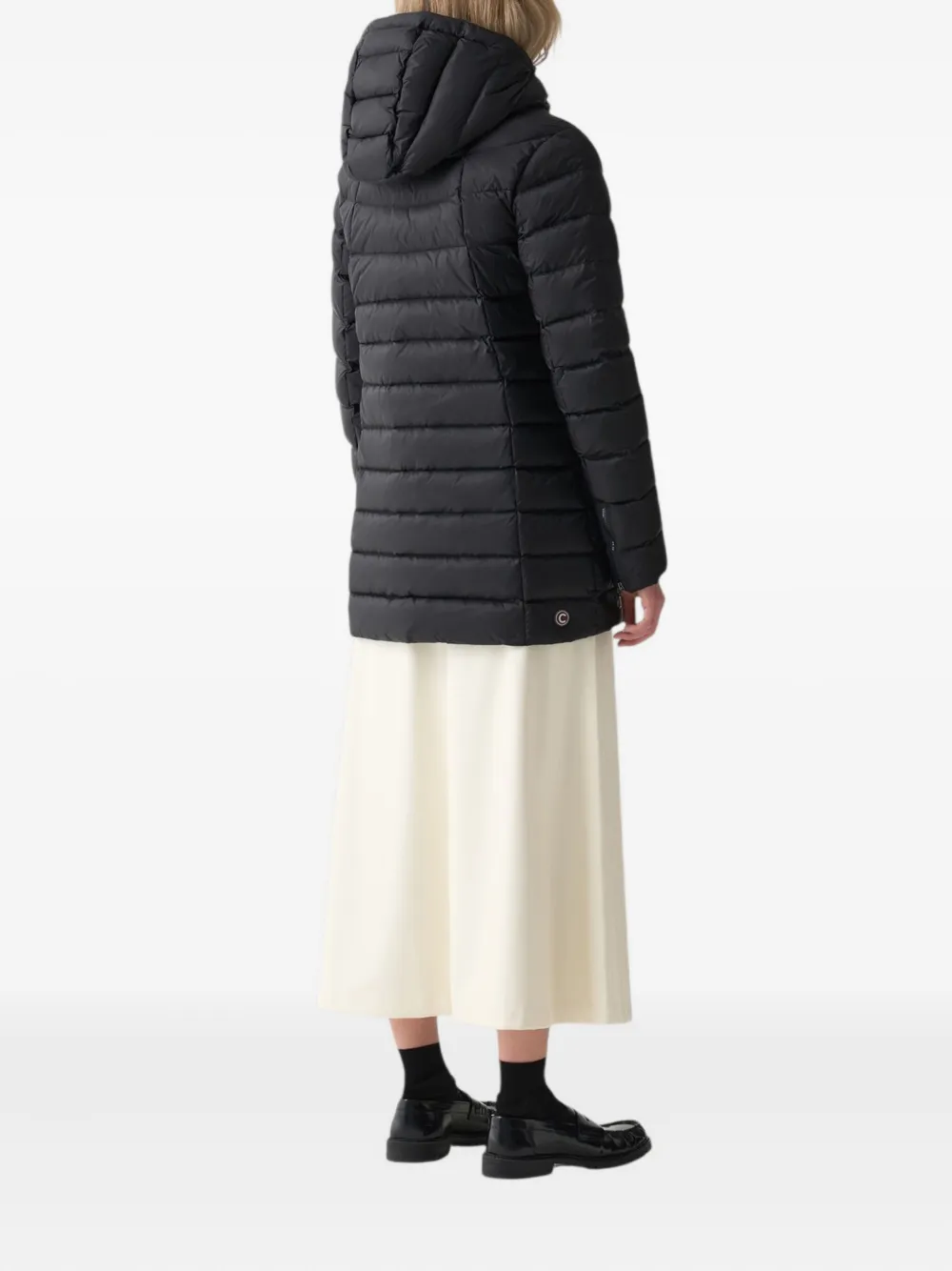 Colmar Piumino Hooded Padded Coat In Black