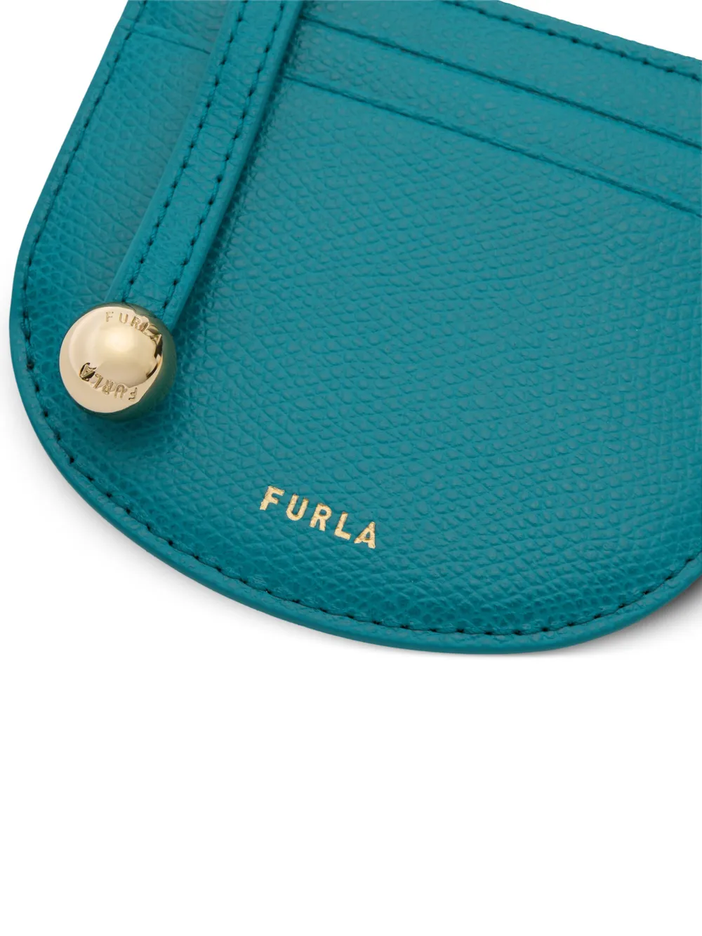  Furla Tarjetero Laura Con Cremallera - Azul 