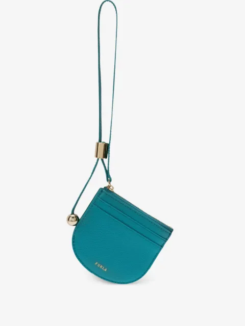 Furla Laura zip leather card case