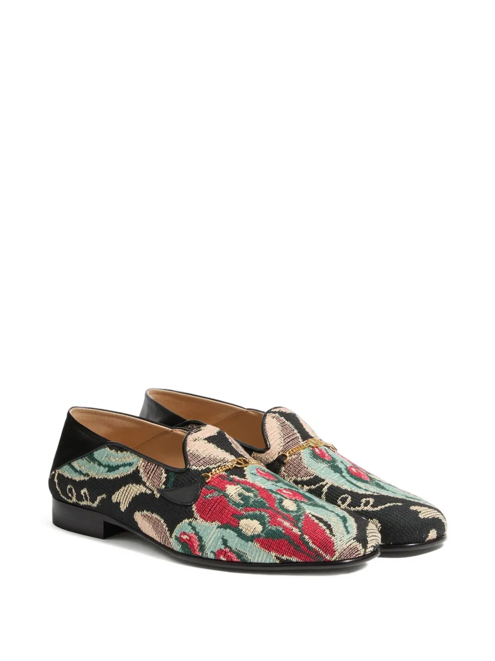 Valentino Garavani Jiggie loafers Zwart
