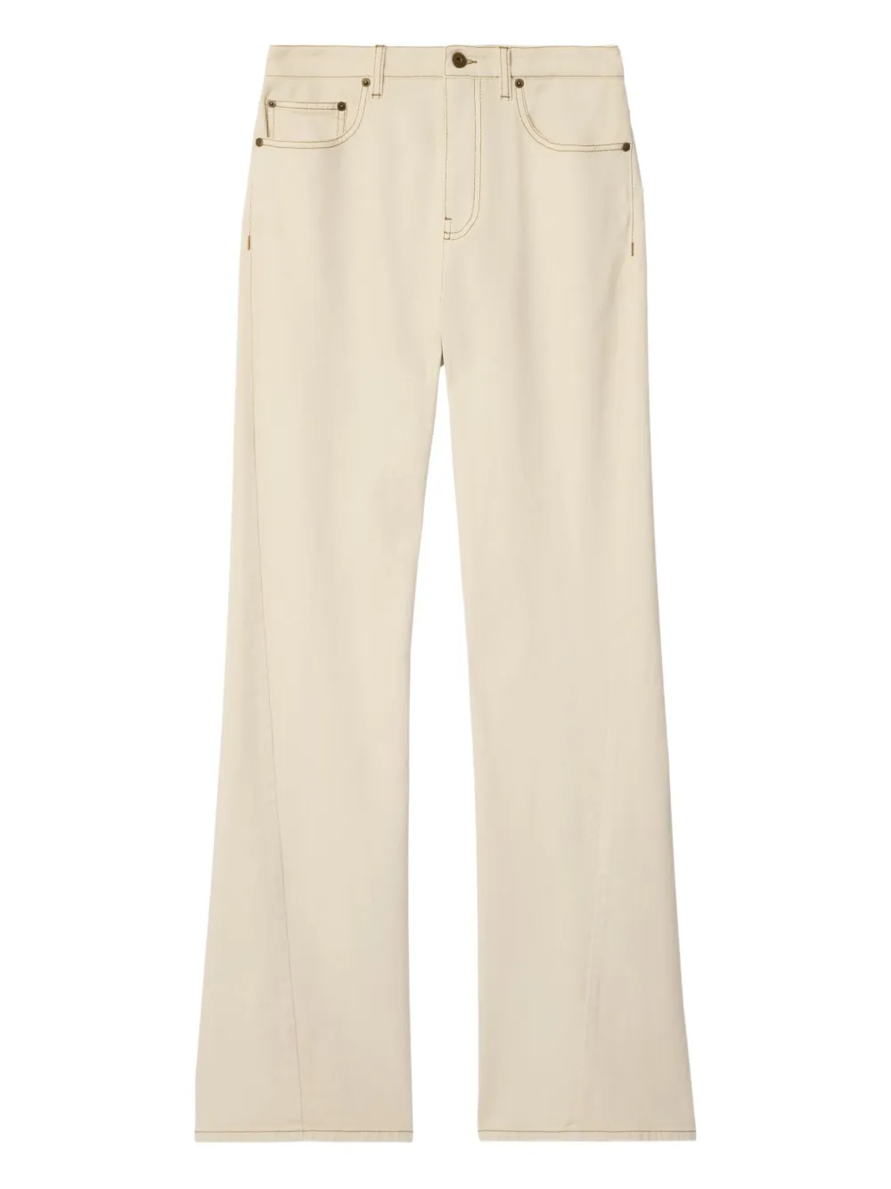 Burberry Jeans dritti Equestrian Knight - Toni neutri