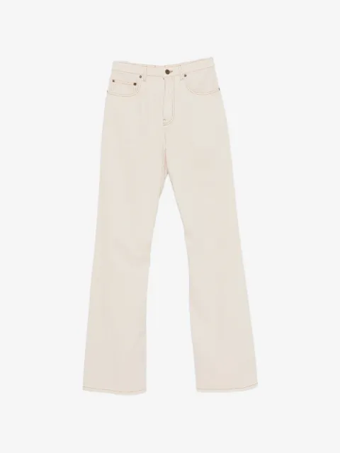 Burberry equestrian-knight straight-leg jeans
